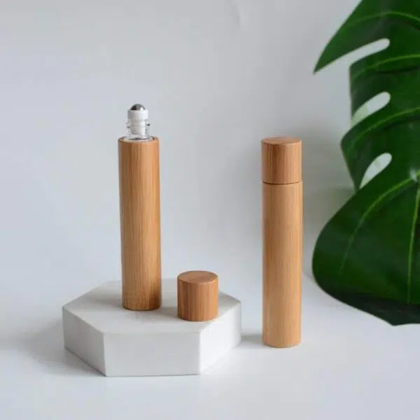 ZHFROB-001 Bamboo Roll on Bottle