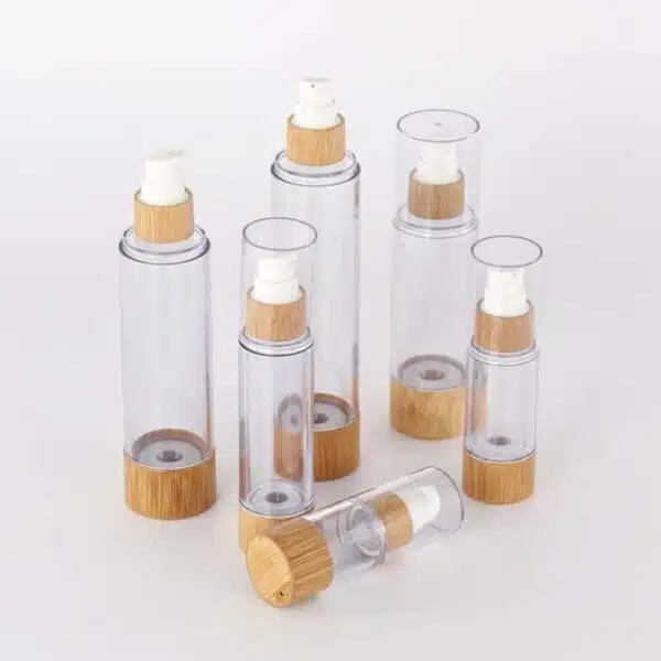 ZHPALP-004 Bamboo airless pump bottle