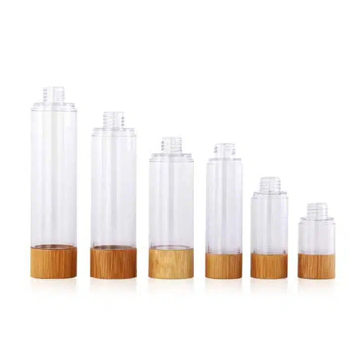 ZHPALP-004 Bamboo airless pump bottle - Image 3