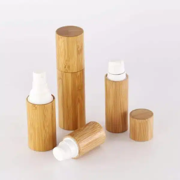 ZHPALP-003 Bamboo airless pump bottle