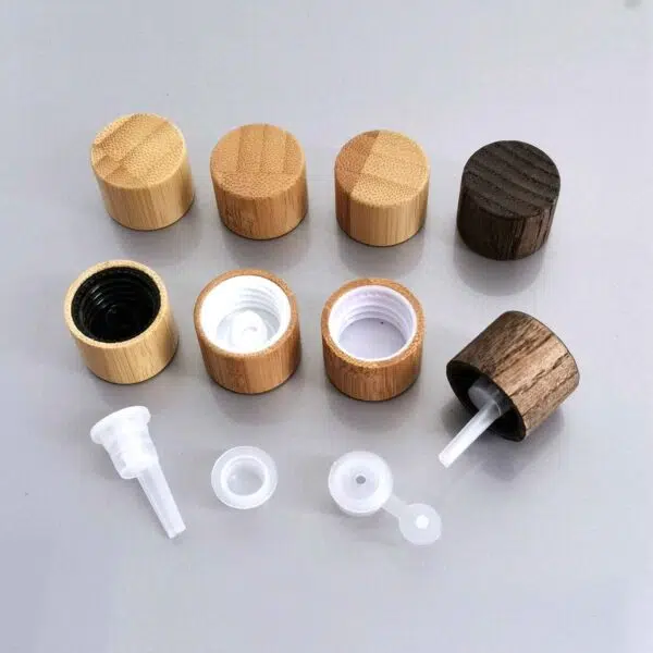ZHFBC-002 18/20mm Bamboo Essential Oil Cap