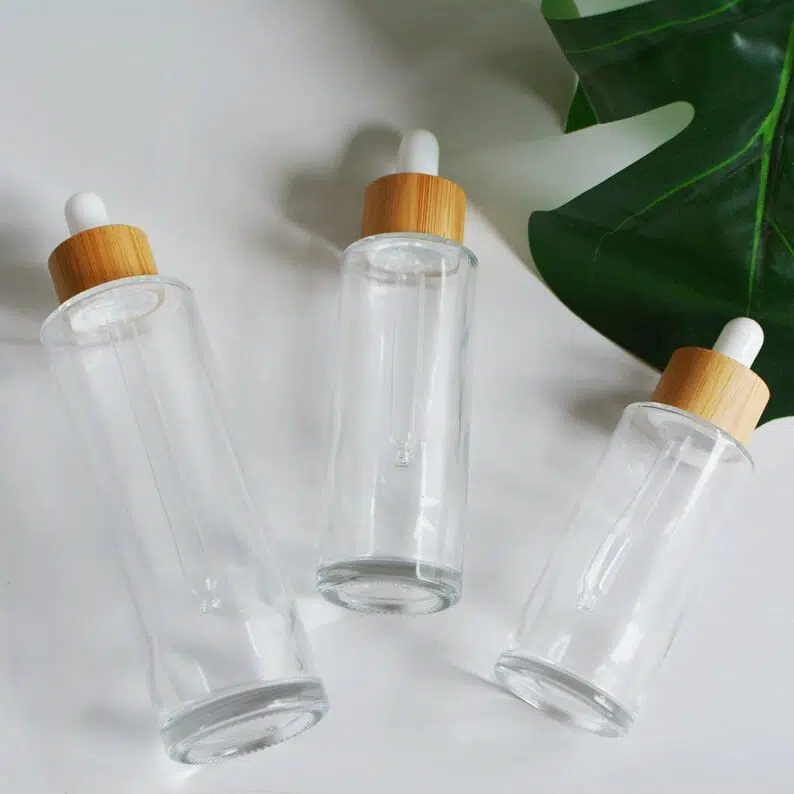 ZHFDB-014 20ml 30ml 50ml 60ml 80ml 100ml Clear Glass Dropper Bottles - Image 5