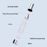 Electroplated AS Airless Bottle, 15/30/50ml