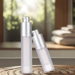 Frosted PP Rotating Airless Pump Bottle