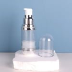 Frosted Electroplated Airless Bottle, 15ml-120ml