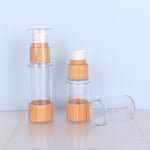 DY-W Bamboo Airless Bottle, 15ml-100ml