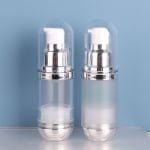 Frosted Electroplated Airless Bottle, 15ml-120ml