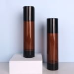 Brown Airless Pump Bottle, 80ml/100ml/120ml