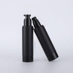 Matte Black Airless Bottle, 15ml-120ml