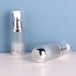 Frosted Electroplated Airless Bottle, 15ml-120ml
