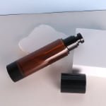 Brown Airless Pump Bottle, 80ml/100ml/120ml