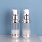 Frosted Electroplated Airless Bottle, 15ml-120ml