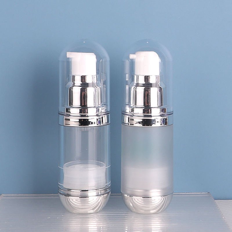 Frosted Electroplated Airless Bottle, 15ml-120ml