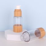 DY-W Bamboo Airless Bottle, 15ml-100ml