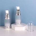 Frosted Electroplated Airless Bottle, 15ml-120ml