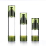Green AS Airless Bottle, 15ml/30ml/50ml