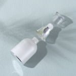 White Airless Pump Bottle, 30ml/50ml